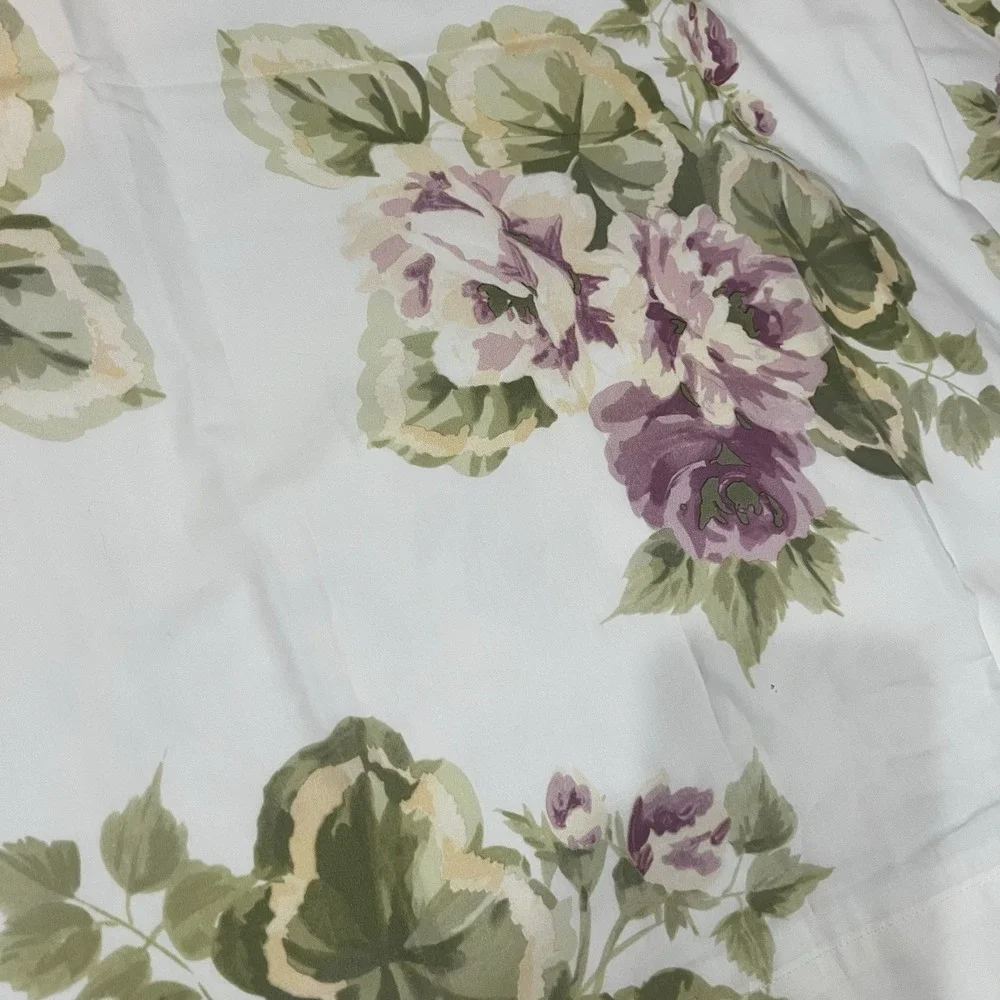Rose Cottagecore Handmade Curtain Panels 42x82